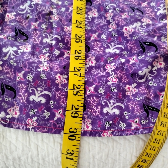 Cowgirl Hardware Purple Pearl Snap Button Down Long Sleeve Shirt Sz 2xl - Picture 7 of 7